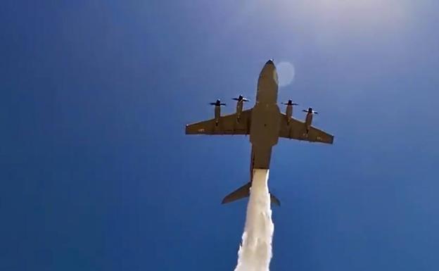 Airbus ensaya con éxito un avión para apagar incendios forestales