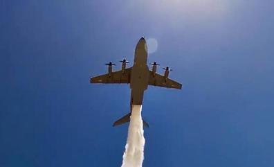 Airbus ensaya con éxito un avión para apagar incendios forestales