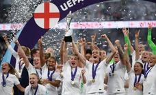 Inglaterra corona una Eurocopa de récord