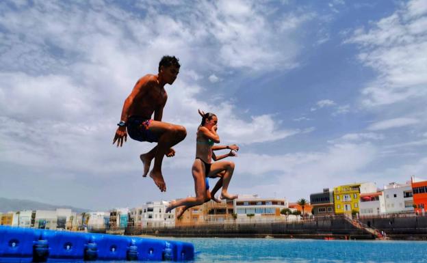 El calor aflojará en Gran Canaria a partir del jueves, cuando se esperan máximas de 34 grados