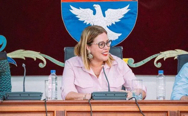 Astrid Pérez, alcaldesa capitalina. 