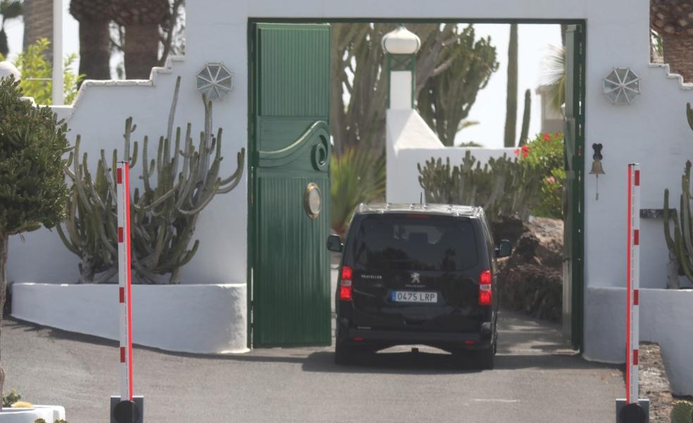 Tercer agosto con un turista presidencial en Lanzarote