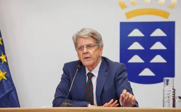 Julio Pérez, spokesman for the Government of the Canary Islands. 
