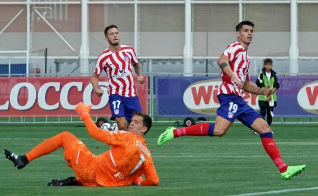 Morata reclama su sitio en el Atlético