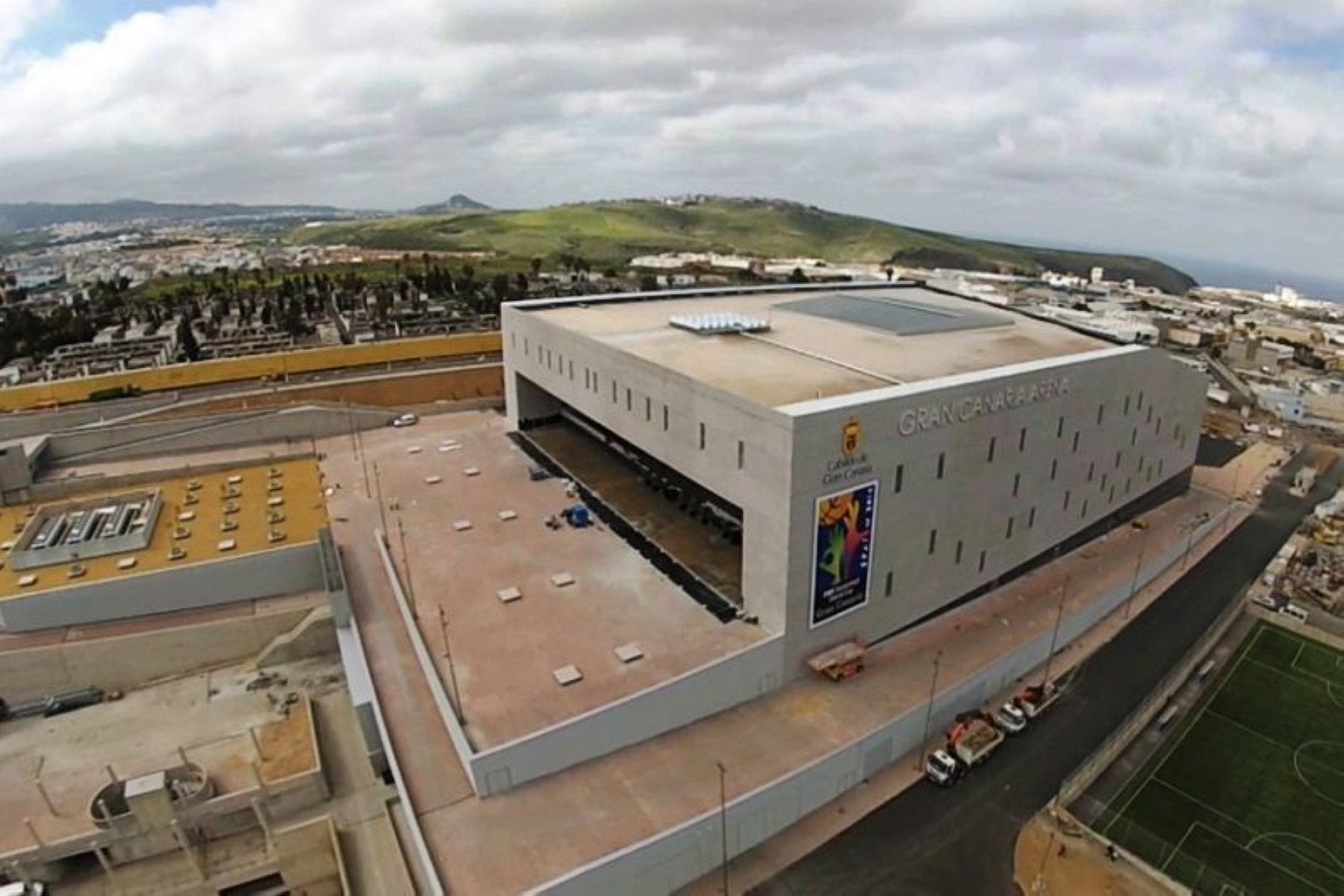 El Gran Canaria Arena generará el 100% de su consumo eléctrico