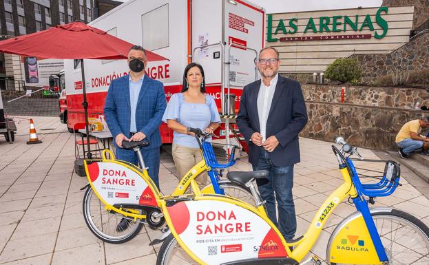 La Sítycleta rodará por la capital grancanaria para promover la donación de sangre