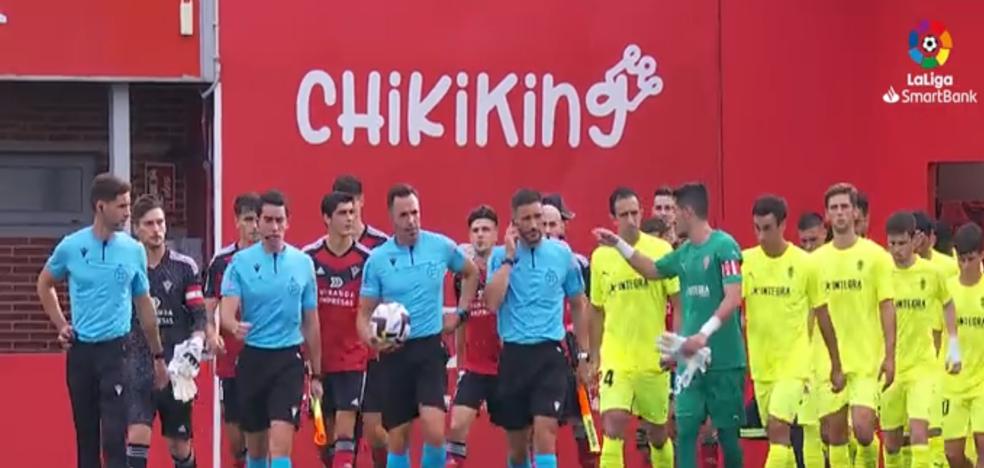 Video: Mirandés and Sporting equalize in Anduva