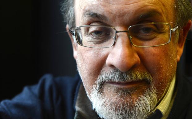 The writer Salman Rushdie, during a visit to London.