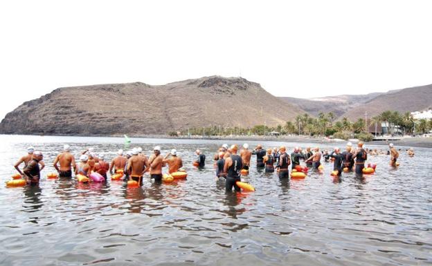 Éxito en La Gomera con la San Sebastián Openwater