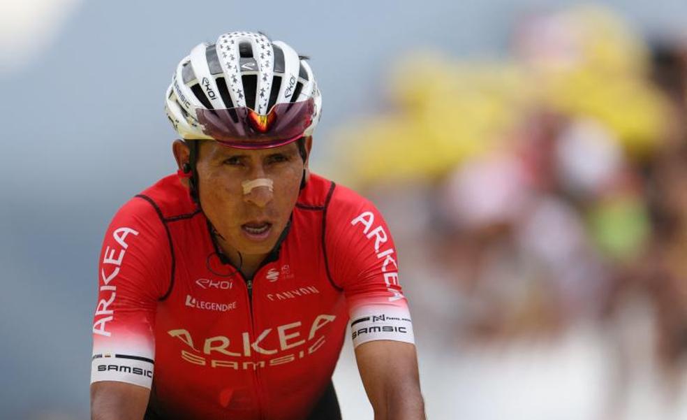 Nairo Quintana, positivo en un control antidopaje durante el Tour
