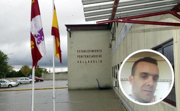 Valladolid Penitentiary Center and, on the right, the alleged perpetrator of the three deaths in La Rondilla. 