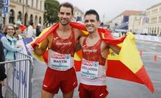 Álvaro Martín logra el oro y Diego García el bronce en los 20 kilómetros marcha