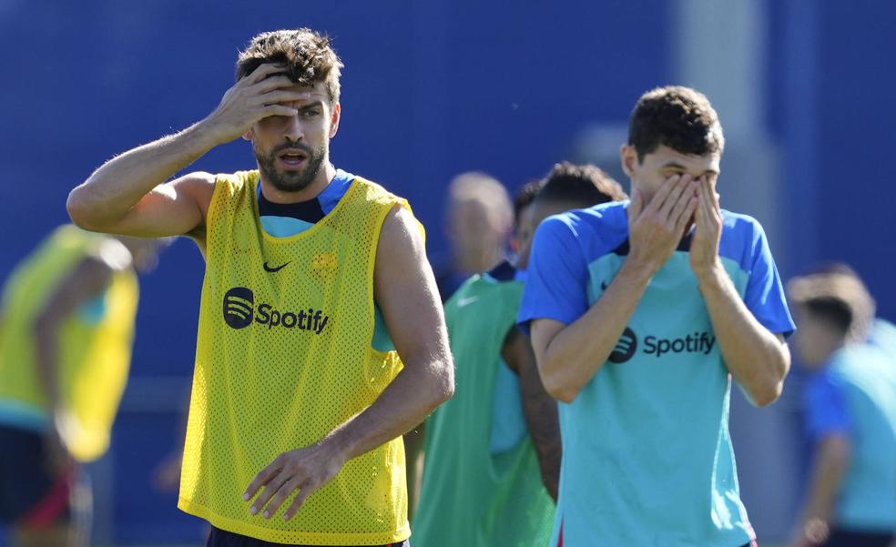 El primer piquito de Piqué
