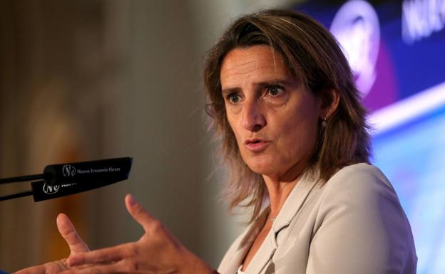 The Minister of Ecological Transition, Teresa Ribera. 