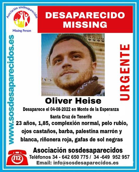 Buscan a un joven que desapareció en el monte de La Esperanza hace 20 días