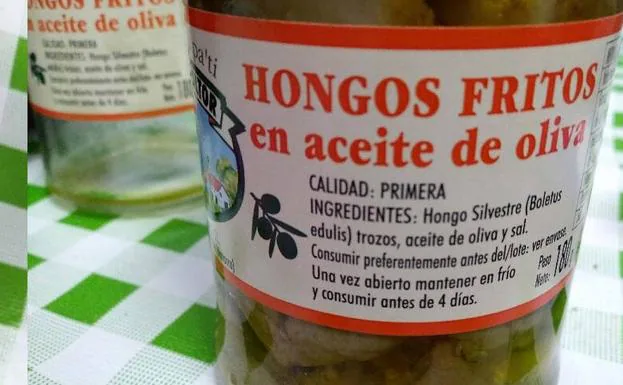 Alerta por intoxicación en hongos fritos en aceite de oliva a la venta en Canarias