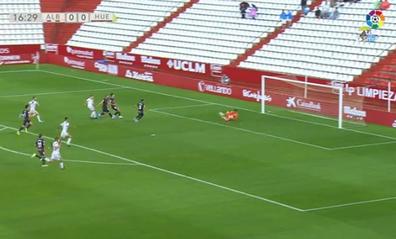 El Albacete se lleva la victoria en el último minuto