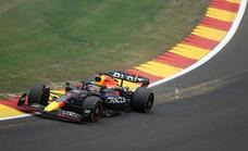 Verstappen mete miedo de inicio en el renovado Spa