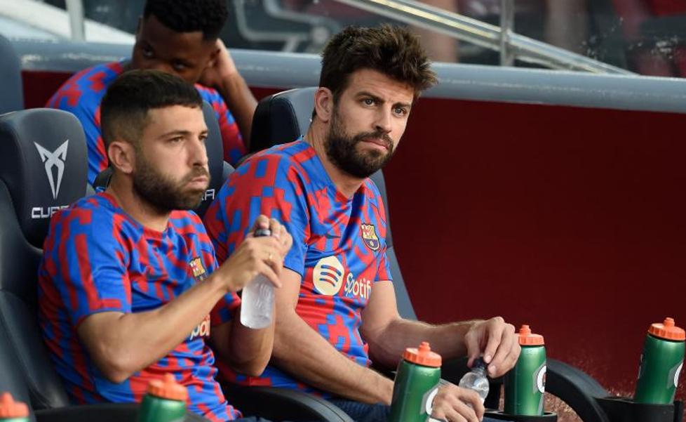La nueva vida de Piqué y Jordi Alba
