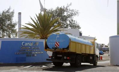 Un fallo eléctrico deja al mínimo la reserva de agua en Lanzarote