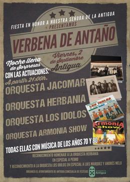 Jacomar, Herbania, Los Ídolos y Armonía Show; en Antigua