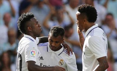 Los goles de Vinicius y Rodrygo estrenan el Bernabéu con victoria