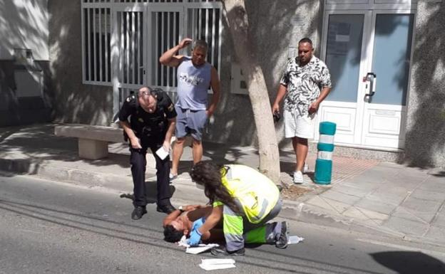 Herido en una pelea multitudinaria en Arrecife