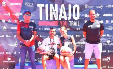 Moana Kehres y Yonet González, vencedores de la VI Tinajo You Trail
