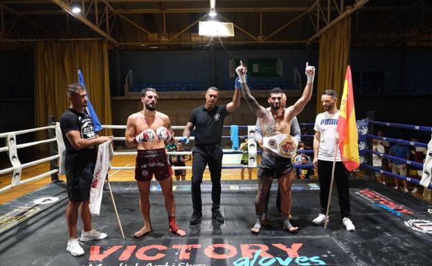 Alcorac Caballero toca la cima: ya es campeón del mundo de K1