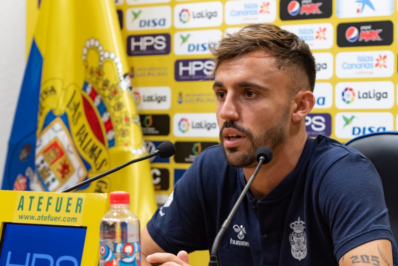Óscar Clemente es ambicioso: «Quiero más goles, más asistencias, más continuidad...»