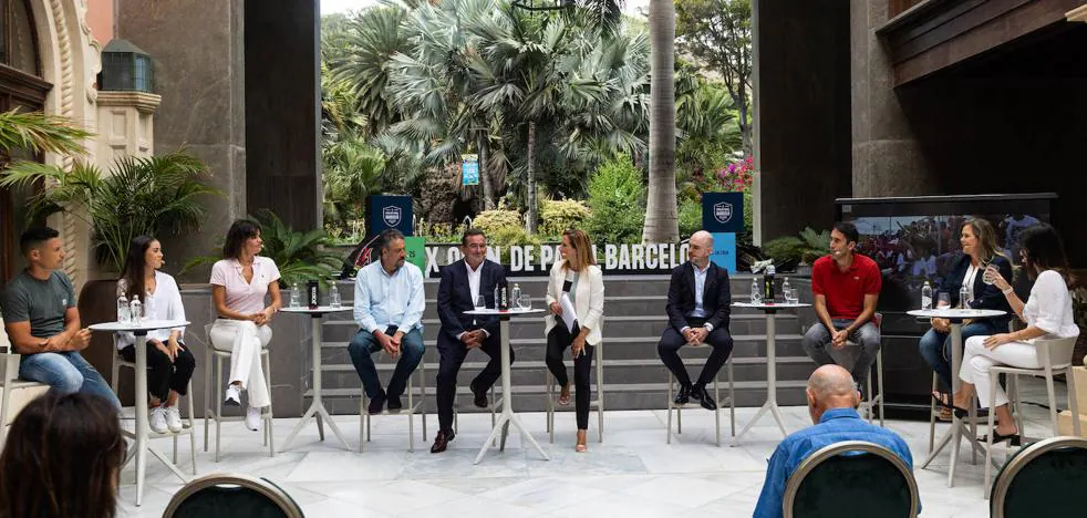 The 10th Open de Pádel Barceló is presented in style with a splendid round table