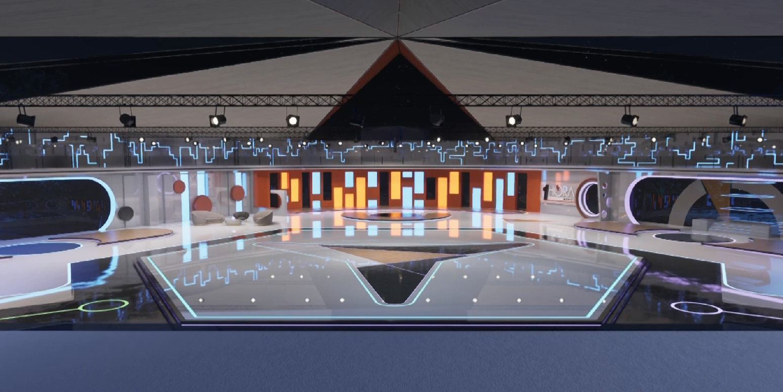 Videoreport Canarias realiza su programa estrella en el plató virtual más grande de España