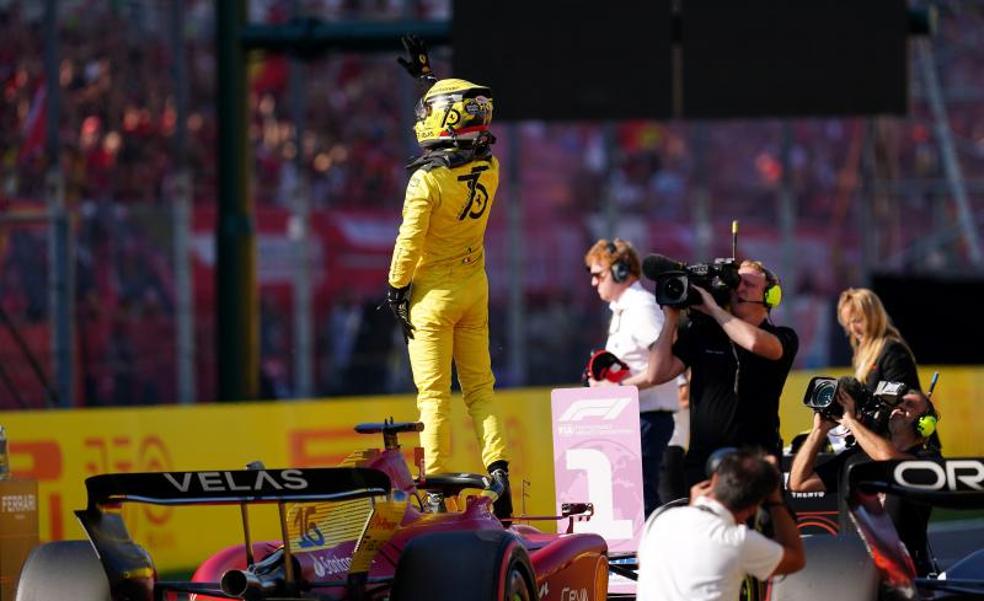 Leclerc cumple antes del gran examen de Monza
