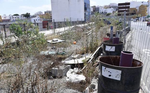 Arucas reactiva la obra de creación del paseo peatonal y carril bici de la GC-300