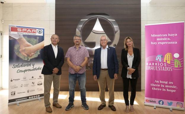 SPAR Gran Canaria renueva su apoyo a Barrios Orquestados por sexto año