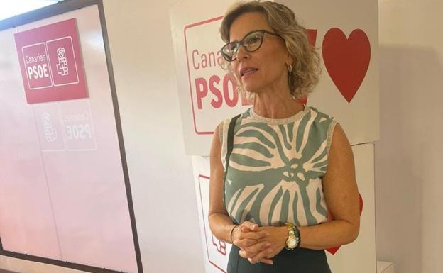 Narváez: «Ilusión, ganas y fuerza, es lo que traigo para pedir volver a ser candidata del PSOE»