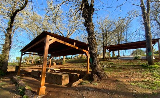 Valleseco remodela la zona de barbacoas de La Laguna para que sea accesible