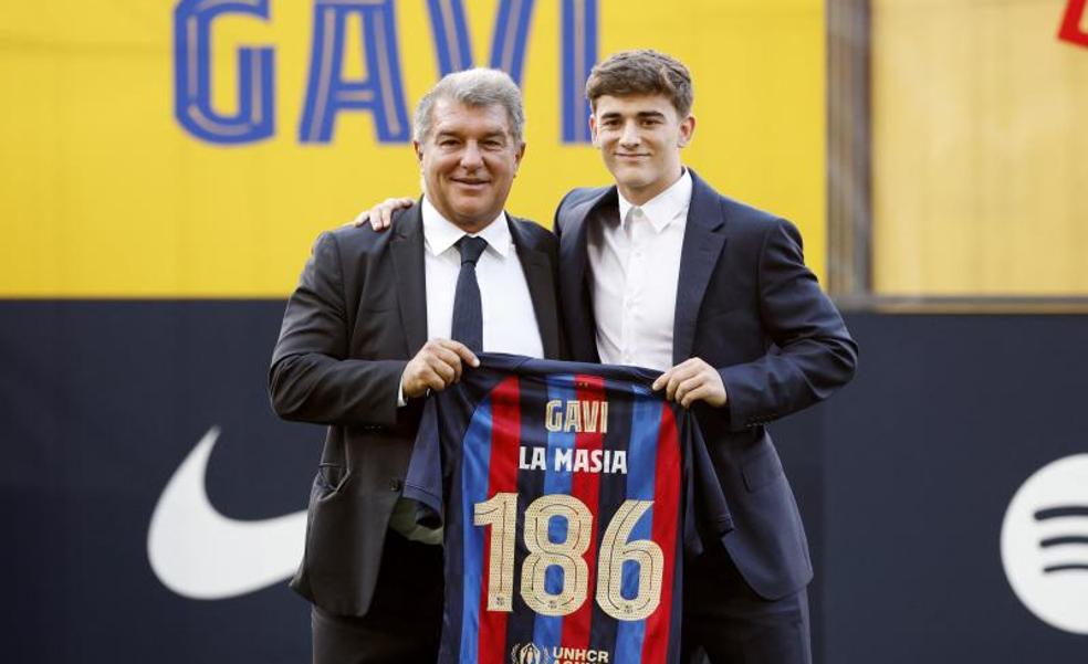 Gavi: «Siempre he tenido claro que quería triunfar en el Barça»