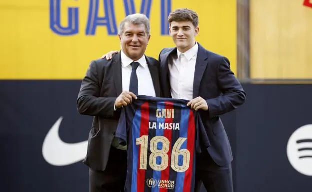 Gavi: «Siempre he tenido claro que quería triunfar en el Barça»