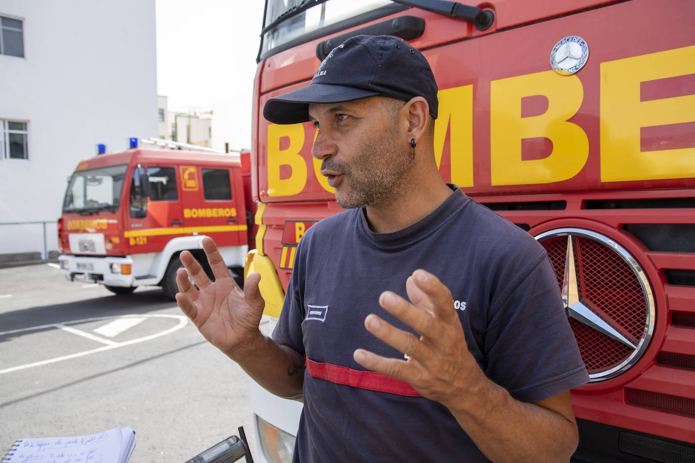 «Hay que pensar que el volcán se convirtió en piedra. Ahora toca seguir adelante»