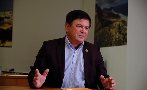 Pedro Armas, alcalde de Pájara. /Javier Melián / acfi Press