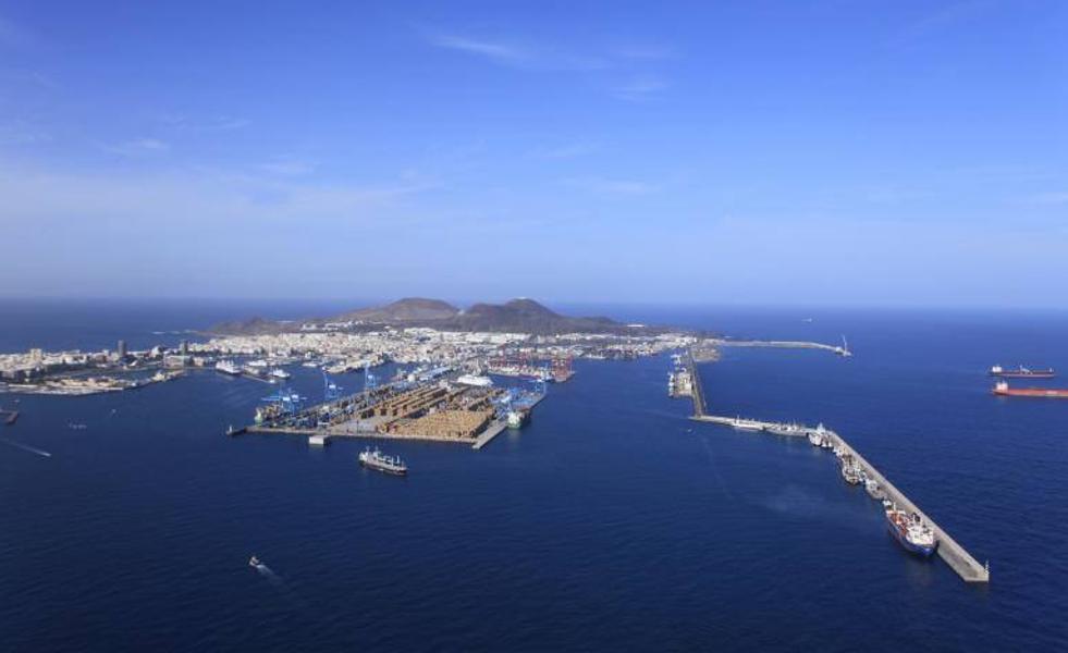El puerto de Las Palmas registra un aumento del 1,76% en su tráfico en agosto