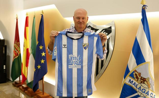 Pepe Mel, entrenador del Málaga CF. /mcf