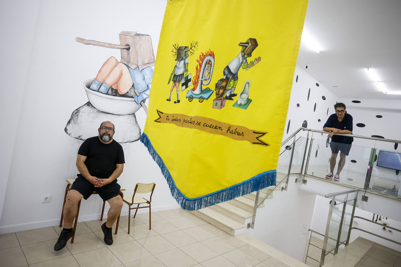 Coco González Lohse y Antonio Guzmán llegan a la Fundación Francis Naranjo