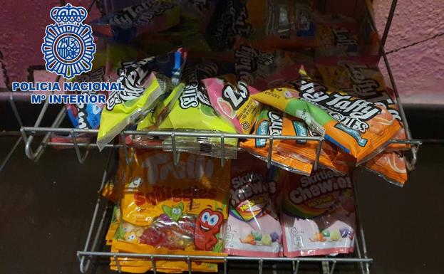 Detenidos por vender golosinas 'de cannabis' en Tenerife