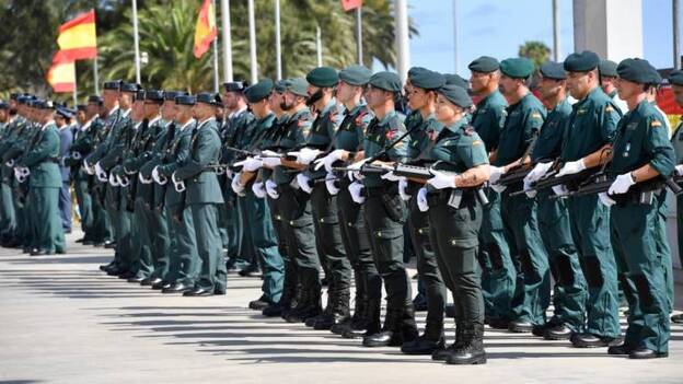 Hermine obliga a suspender los exámenes de la Guardia Civil en Canarias