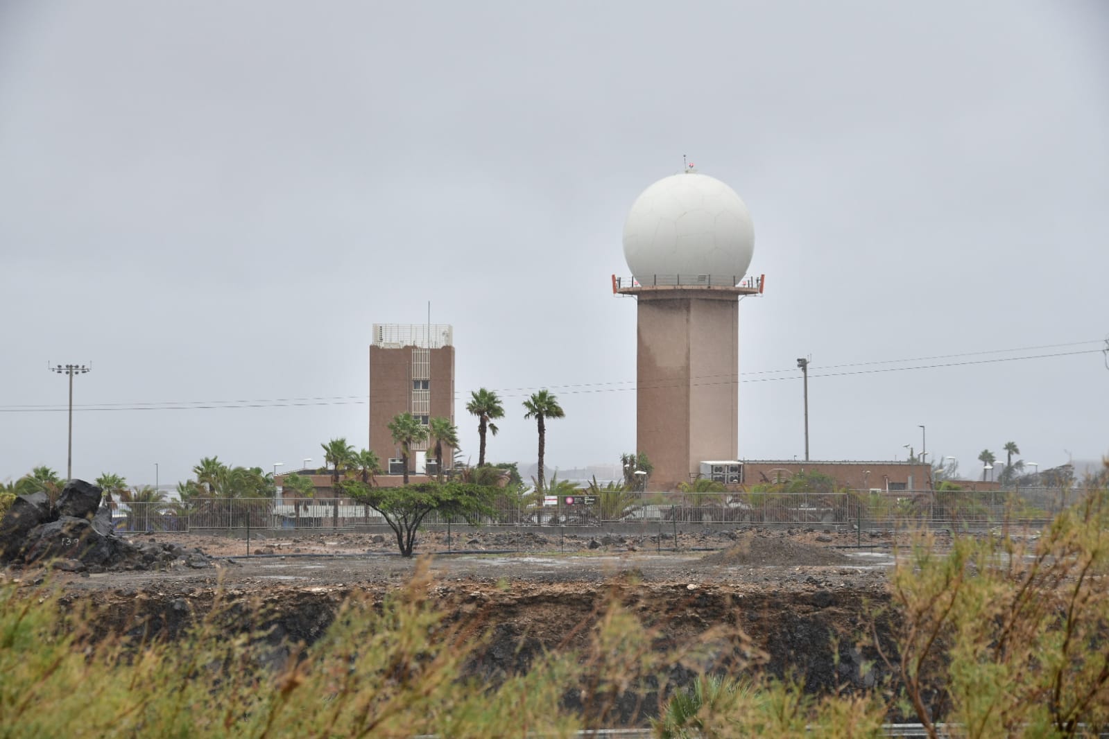 Así descarga la lluvia en el sureste de Gran Canaria