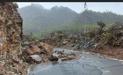 Las lluvias dejan varias carreteras cortadas, garajes inundados y árboles caídos