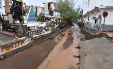 Desperfectos en Gran Canaria tras el paso inminente de 'Hermine'