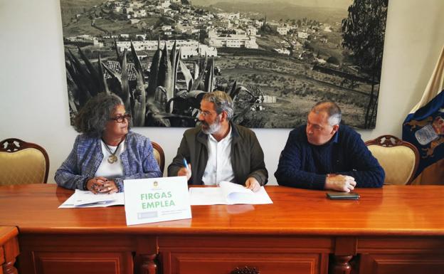 Firgas contrata a 40 personas desempleadas